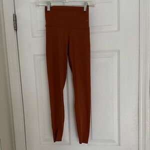 Nike Zenvy Dri-FIT Burnt Orange Leggings